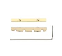 VGOL 1 Pz. 4 Corde Basso Chitarra Capotasto 38mm Altezza Regolabile Campana Ottone Capotasto Split Regolazione Basso Chitarra Capotasto Per Jazz Basso 38 X3.5mm