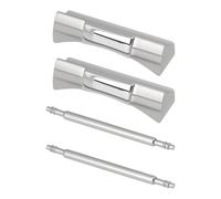 VGOL 1 Set Di Maglie Terminali Curve Da 20 Mm Compatibile Con Rolex Submariner Argento