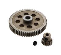 VGOL 1 Set Set Di Ingranaggi Cilindrici Per Auto RC Ingranaggio Principale 64T Ingranaggio Motore 17T Compatibile Con Redcat L-ightning EP Drift Compatibile Con L-ightning EPX PRO 1/10 Scale Truck