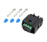 VGOL 1 Set Spina Connettore Pedale Sensore Radar Automobilistico Impermeabile A 3 Pin 968402-1,966601 Compatibile Con BMW Compatibile Con Peugeot Compatibile Con Citroen