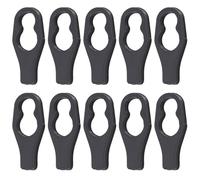 VGOL 10 clip di ricambio per mensola per pacchi compatibili con BMW serie 1/X1 compatibile con Mercedes Car Parcel Shelf Clip di fissaggio in plastica