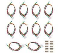 VGOL 10 Paia JST GH 1,25mm 6 Pin Presa Con Cavi Da 150mm 28 AWG Maschio E Femmina Adattatore Connettore Per Robot Illuminazione Strisce LED