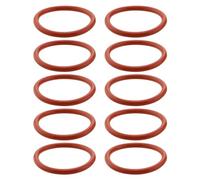 VGOL 10 Pezzi Guarnizione Di Tenuta O-ring In Gomma Per Macchina Da Caffè Compatibile Con Siemens EQ3 EQ5 EQ6 EQ7 EQ8 EQ9 Sostituisci Gli Accessori Di Tenuta Rosso 45x37x4mm