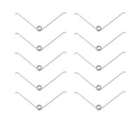 VGOL 10 Pezzi Molla A Forma Di V Molla Di Torsione Piccola In Acciaio Inossidabile Per Potatori Strumenti Manutenzione Cesoie Da Giardino Forbici Da Taglio Sostituzioni Molla