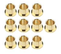 VGOL 10 tappi di schermatura del rumore RCA placcati in oro RCA antipolvere copertura protettiva RCA tappo terminale spina RCA per bloccare interferenze RF RFI EMI e rumore