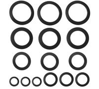 VGOL 100 Pezzi Di Rondelle Da 65 Mm 20 Pezzi Ciascuna Per M4 M6 M8 M10 M12 Compatible Con Praticamente Qualsiasi Bullone A Vite Rondelle Metalliche Piatte Di Regolazione