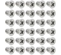 VGOL 100 Pezzi Viti Disco Rigido 3,5 Pollici 6-32 x 4 mm per Montaggio HDD