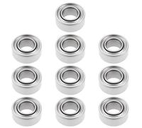 VGOL 10pcs Cuscinetti Mr63-Zz 3x6x2,5mm Per Auto Modello RC Compatibile Con Align H1155 Lame E Compatibile Con E-Flite EFLH1115L