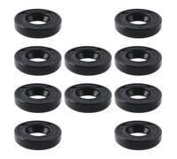 VGOL 10PCS TC 12x22x5mm Simmerring Guarnizione Per Albero NBR Per Olio A Doppio Labbro Con Molla Guarnizioni Per Olio In Gomma Nitrile Butadiene Nera