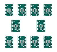 VGOL 10x SOP16 TSSOP16 A DIP-16 PCB Pinboard 21x16mm Per La Modifica E L'aggiornamento Di Componenti SMD A Un'impronta DIP