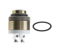 VGOL 16mm Porta Campanello Interruttore Momentaneo Pulsante Ottone Metallo 36V DC 2A ON Off Round Impermeabile per 16mm Foro di Montaggio Mobili Hardware