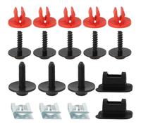 VGOL 18 Pezzi Kit Di Montaggio Protezione Paraspruzzi Sotto Il Motore 31391440 30683256 Kit Protezione Telaio Compatibile Con Volvo V40 2012-2019