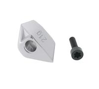 VGOL 1Pc Golf Peso Posteriore Vite Lato Driver Peso Posteriore Driver Peso Contrappeso Compatibile con Taylormade Qi 10 Argento 21g