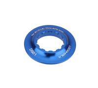 VGOL 1pcs Ghiera di Bloccaggio Disco Compatibile con Center Lock in Alluminio cnc Blu per Assi 9 mm 12 mm 15 mm Compatibile con Hope