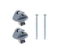 VGOL 2 clip di supporto per aletta parasole compatibile con Opel Movano 1998-10 compatibile con Vivaro 2001-14 OE 8200449006 7700421989 7700424981