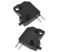 VGOL 2 interruttori per luce del freno sinistro e destro per moto scooter elettrico sostituzione interruttore della luce di arresto del freno pulsante plastica materiale rame