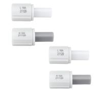 VGOL 2 Paia Di Cerniere Rotanti In Plastica Per Ammortizzatori Sinistra E Destra Per Il Sistema Di Chiusura Ammortizzata Del Sedile Del WC