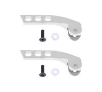 VGOL 2 pesi di bilanciamento per trasmettitore RC color argento, con rondelle e bulloni, compatibili con Futaba 8FG 14SG T8J 6EX