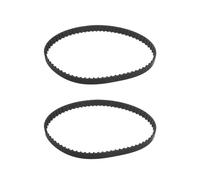 VGOL 2 Pezzi 140XL 037 Cinghia Dentata 70 Denti 10mm Larghezza Cinghia Dentata In Gomma Dentata Cinghia Di Trasmissione Dentata Industriale 355mm Cinghie Di Ricambio Meccaniche Nere