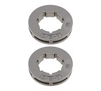 VGOL 2 Pezzi 3/8 Pollici 7T Cerchi Di Trasmissione Per Motosega Cerchi Per Motosega Parti Di Ricambio Per Pignone Compatibile Con Husqvarna 340 345 346 350 353 357 359 50 51 55 40 45