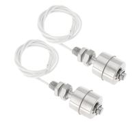 VGOL 2 Pezzi 45mm Sensore Controllo Interruttore Galleggiante Livello Acqua Liquido Interruttore Galleggiante In Acciaio Inossidabile Sensore Livello Liquido