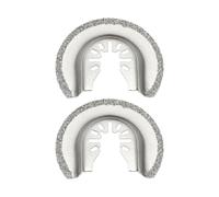VGOL 2 Pezzi 64mm Semicircolare Lama Diamantata Di Ricambio Lama Di Taglio Multiutensile Oscillante Lame Diamantate Grana Rimozione Stucco Compatibile Con Bosch Compatibile Con Dewalt