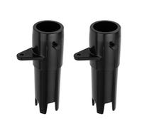 VGOL 2 Pezzi Adattatore Per Tubo Di Gonfiaggio E Sgonfiaggio Della Vasca Valvola Di Ricambio Per Valvola Di Sgonfiaggio Compatibile Con Bestway Compatibile Con Coleman Nero