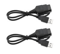 VGOL 2 Pezzi Cavo Adattatore USB Per PC Adattatore Per Controller Di Gioco Cavo Adattatore Convertitore USB Compatibile Con Xbox Gen.1 Controller Nero