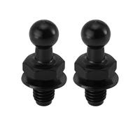 VGOL 2 Pezzi Cofano Ammortizzatori A Gas Vite Cofano Auto Portellone Posteriore Baule Ammortizzatore A Gas Asta Vite Perno A Sfera Perno Compatibile Con VW Golf 3 4 5 6 7 OEM WHT006580