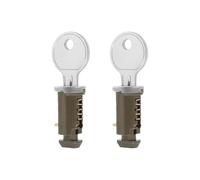 VGOL 2 Pezzi Di Barre Portatutto Per Tetto Serrature Di Sicurezza Per Tetto Lucchetto Per Carico Con Chiave Compatibile Con Thule Compatibile Con Mont Blanc Compatibile Con Paddy Hopkirk