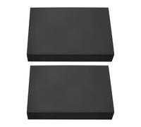 VGOL 2 Pezzi Di Supporto In Gomma Per Trave Di Sollevamento 120x80x20mm Adatto Per Sollevatore Per Auto A Forbice Veicolo Sollevamento Auto Officina Riparazione Nero