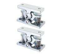 VGOL 2 pezzi fermaporta resistente fermo fermo fermo in lega di zinco molla clip per porta hardware fibbia per roulotte camper e barca