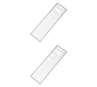 VGOL 2 Pezzi Piastra di Bloccaggio Dell'interfaccia I/O della Scheda Madre del Computer da Compatibile con Gigabyte AB350 Gaming E B450M DS3H