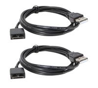 VGOL 2 Pezzi Sostituisce WMC-NW20MU Cavo Di Ricarica USB Parte Di Ricambio Compatibile Con Sony Walkman MP3-Player NWZ-A816 NWZ-A818 NWZ-A828 NW-A916 NW-A918 NW-A919 NWZ-610F 1.2M
