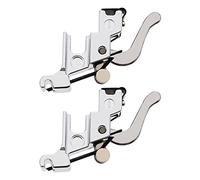 VGOL 2 Pezzi Supporto Per Piedino Per Macchina Da Cucire Compatibile Con Brother Compatibile Con Singer l'adattatore Universale A Scatto Standard Per Macchine Da Cucire In Acciaio