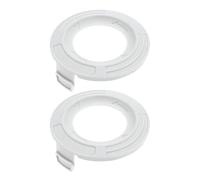 VGOL 2 Pezzi Tappo di Copertura per Bobina di Decespugliatore 79,3x23,7mm Compatibile con Stihl FSE52 FSA57 FSA30 Tosaerba Compatibile con Stihl AutoCut C 3-2 Bobina di Testa Filettata Bianco