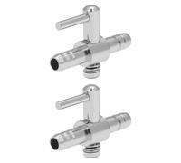 VGOL 2 Pezzi Valvola Di Commutazione Del Regolatore Di Flusso Di Aria E Acqua Di Carburante Compatibile Con RC Modelli Di Barche Aeroplani E Auto