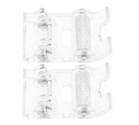 VGOL 2 piedini a scatto compatibili con Brother compatibili con i piedini a rotelle in pelle per macchine da cucire domestiche a gambo basso con sistemi a vite