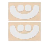 VGOL 2 piedini per mouse Skatez Gaming Mouse Feet di ricambio per mouse da gioco anti-allip, compatibili con SteelSeries Rival 3, bianco