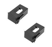 VGOL 2 Pz 9 V Chitarra Pickup Custodia Per Batteria Custodia In Plastica Per Chitarra Acustica EQ-7545R Coperchio Per Batteria Per Chitarra 51.5x28.5x19mm Nero