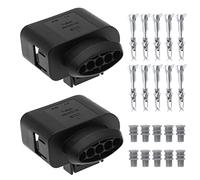 VGOL 2 PZ Auto 5 Pin Pre-Cablato Connettore Pigtail Plug 1J0973705 per Bobina Mappa Sensori di Temp Aria Tergicristallo Motori Sensori di Ossigeno Parti di Ricambio Automotive