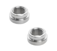 VGOL 2 Pz M18x1.5 Filettature In Acciaio Inox Dado A Gradino Tappo Sensore O2 Dado Sonda Filo Di Saldatura Dado Sensore Di Ossigeno Boss Dado Filettature Tappo A Gradini Dado Incasso