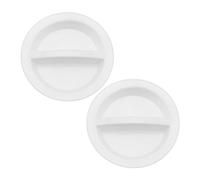 VGOL 2 tappi rotondi in silicone da 50 mm per fori di bloccaggio, tappi di tenuta in gomma per pannello a filo, tappo di scarico per lavello da cucina