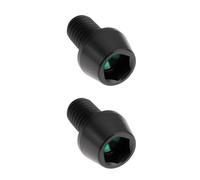 VGOL 2 Viti A Esagono Incassato Coniche In Titanio TC4 M6×10mm Compatibile Con Il Sistema V-Brake Della Bici Nere