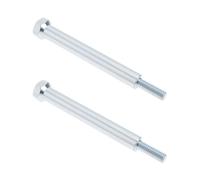 VGOL 2 viti per tosaerba 796496-2 compatibili con Briggs & Stratton 5,5 x 16 x 94 mm, argento