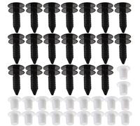 VGOL 20 set davanzale dell'automobile passo inserto di fissaggio del pannello di copertura clip di protezione di plastica interno del tetto di fissaggio fermo 3B0867333 compatibile con Transporter T5
