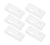 VGOL 20pcs Servo Cavo di Estensione Clip Clip di Blocco Connettore Fisso Plastica Anti Allentamento Fibbia 31x13x5mm Adatto per DIY RC Aircraft Nave Modello Trasparente