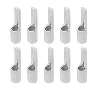 VGOL 25 Pezzi In Rame Puro Stagnato Non Isolato Terminale A Perno Piatto Connettore Ad Ago Nudo Per Tubo Di Rame Terminali A Perno Piatto Cavo 25mm²