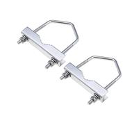VGOL 2PCS Antenna U-Supporto Antenna Staffa Morsetto Per La Maggior Parte Dei Pali Dell'antenna 60mm Larghezza Interna Antenna Accessori Di Ricambio
