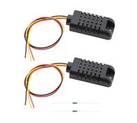VGOL 2Pcs DHT21 AM2301 AM2301A Capacitivo Digitale Sensore di Temperatura Umidità Modulo 3.3-5V DC per Umidità Regolatore Apparecchiature di Test